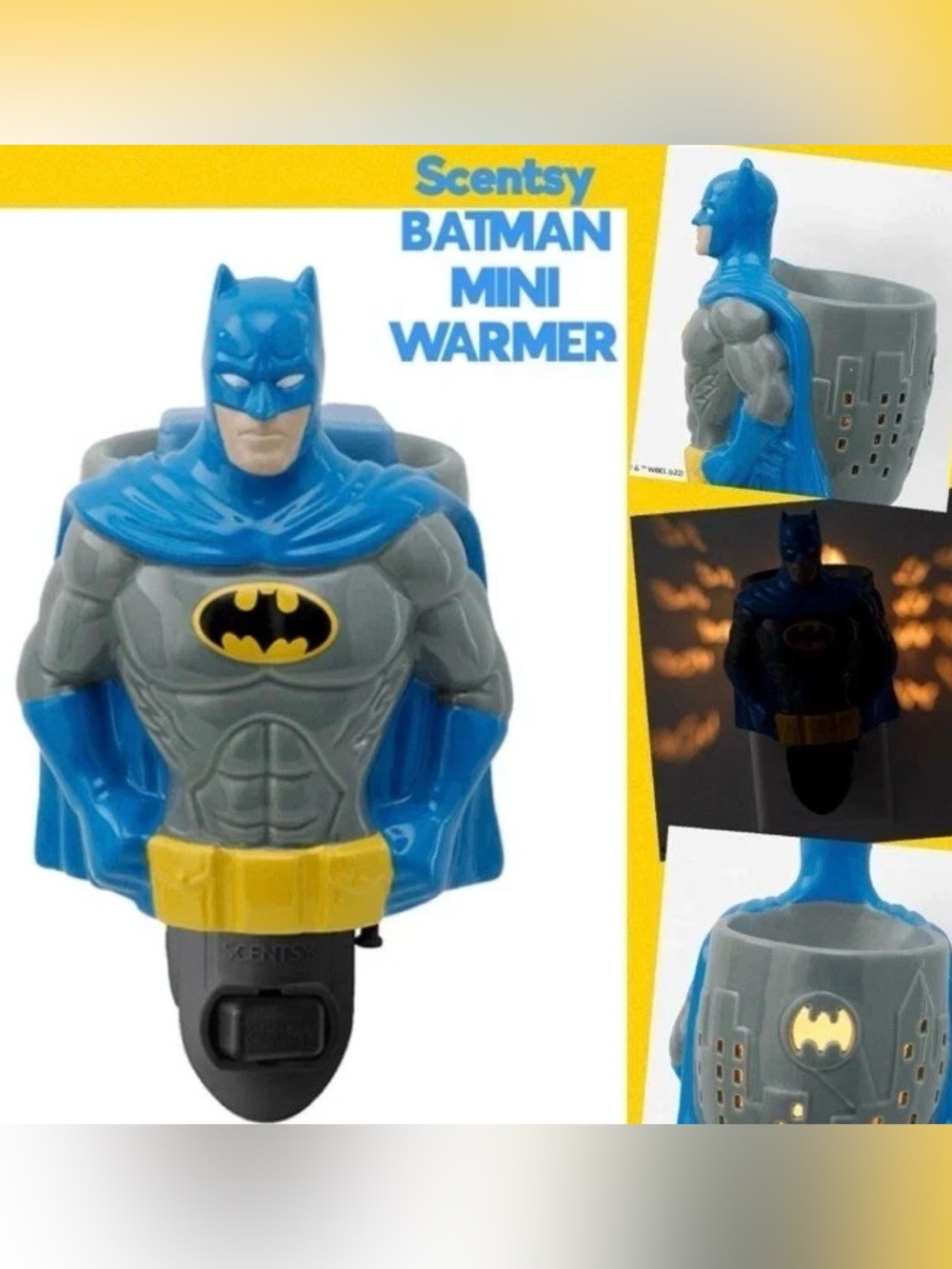 New DC Batman Scentsy Mini Warmer